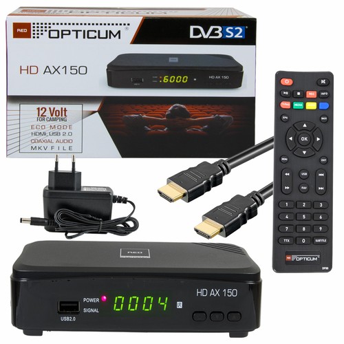 Sat receiver opticum ax150 - opticum,
