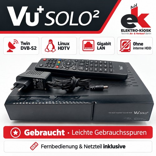 Solo twin dvb - vu+, solo²