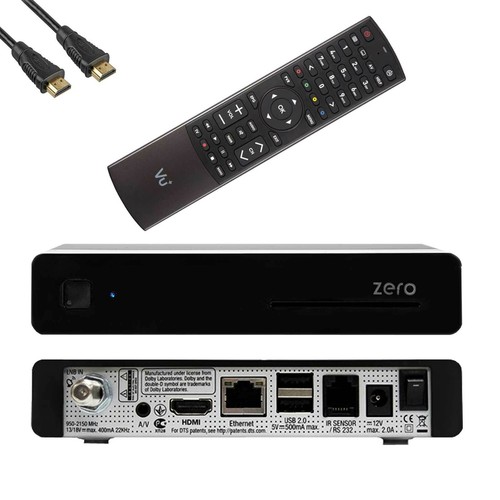 Zero schwarz sat - sat, hd
